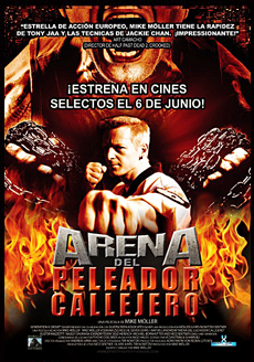 spanish poster for Arena of the Street Fighters